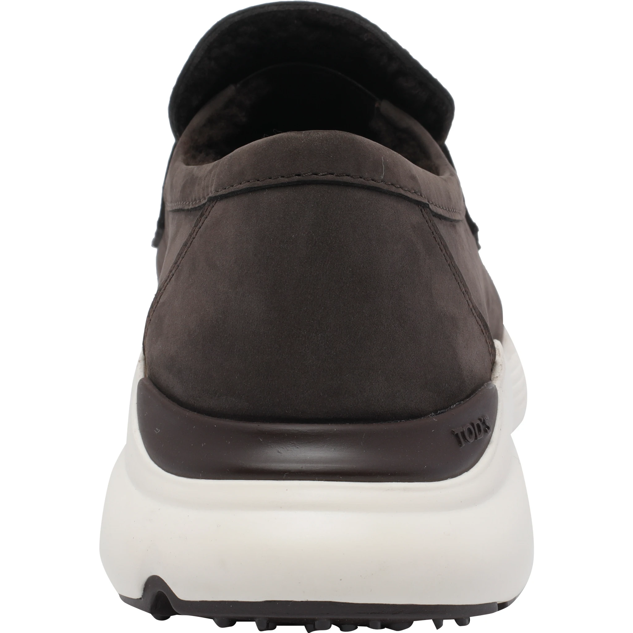 moccasin shearling trainers