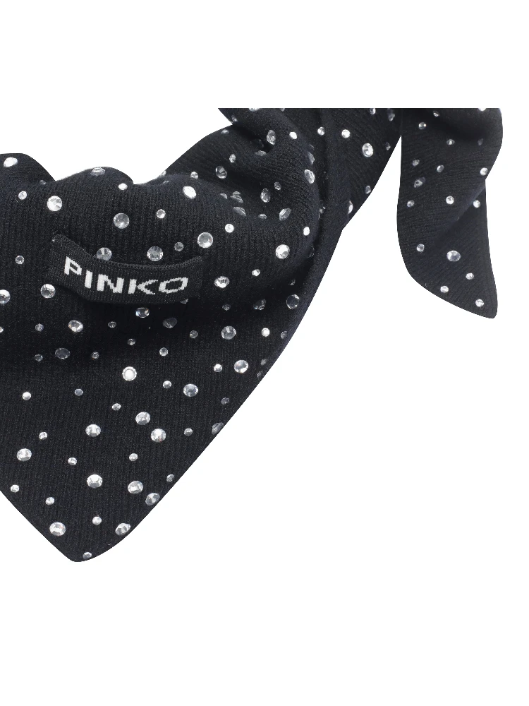 Pinko Scarfs Black alternative