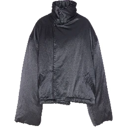 high-neck padded jacket