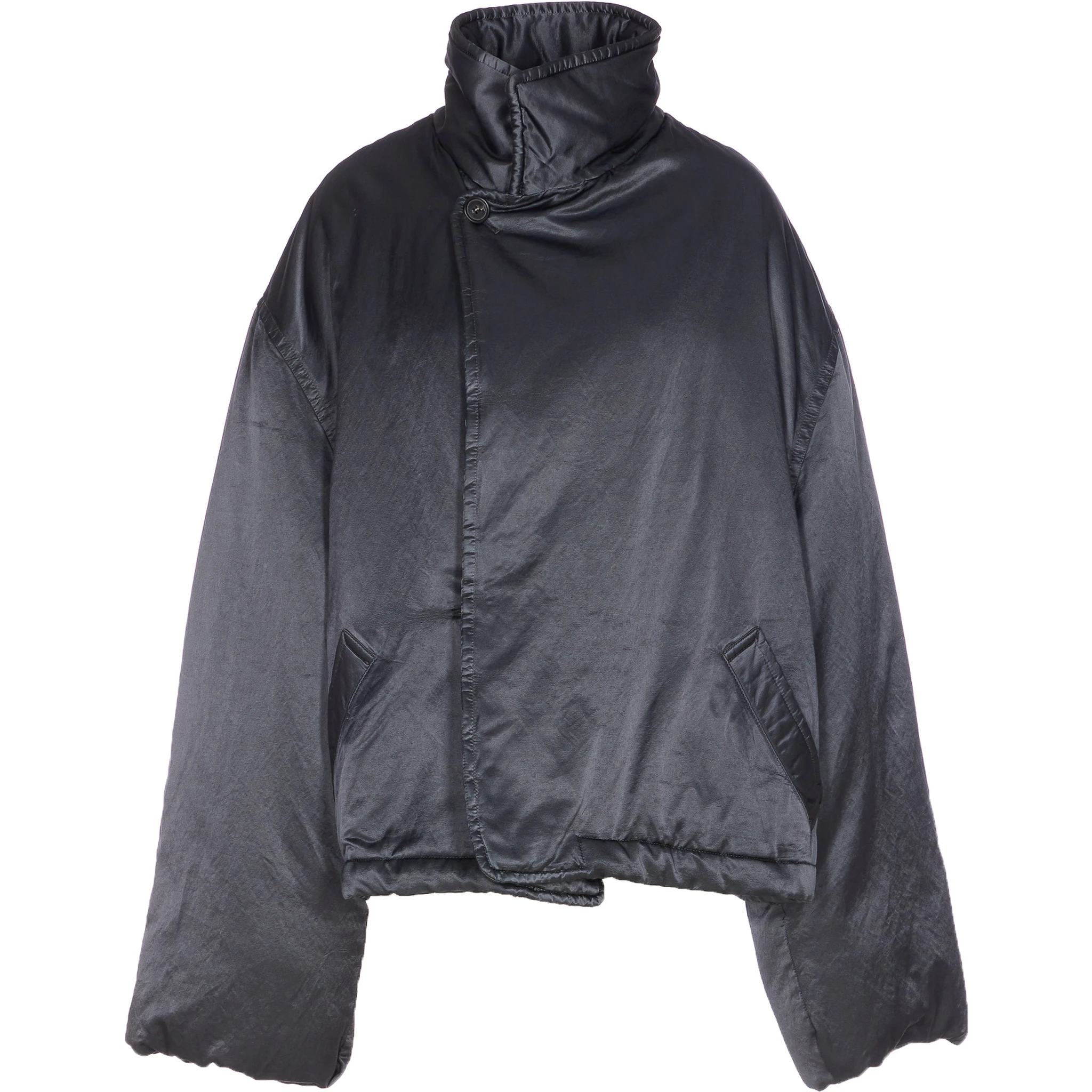 high-neck padded jacket