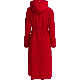 Virgin wool long coat