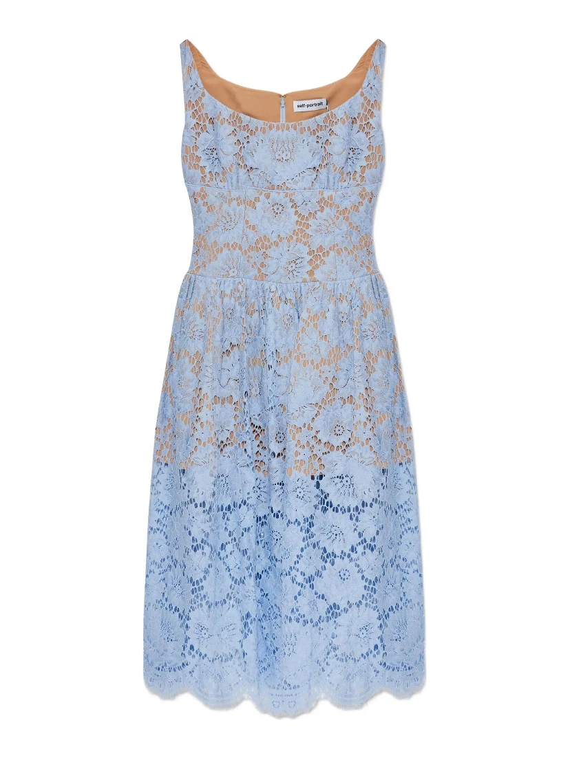 SELF PORTRAIT Dresses Clear Blue