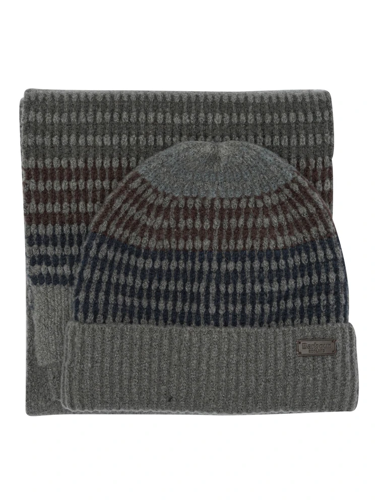 "Branton" set with scarf and beanie