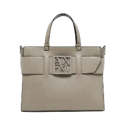medium logo-plaque tote bag