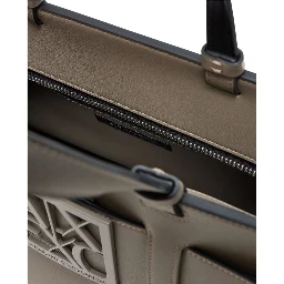 medium logo-plaque tote bag