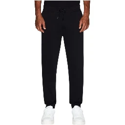 Logo Jogging Bottoms in black.