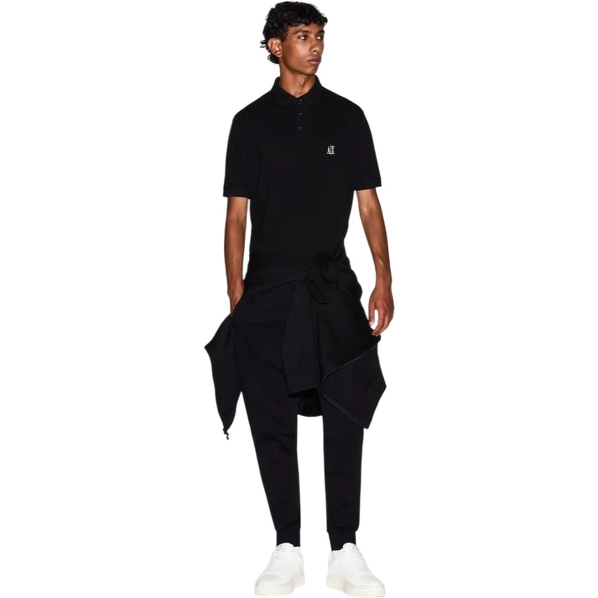 Logo Jogging Bottoms in black.