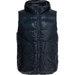Nylon sleeveless jacket
