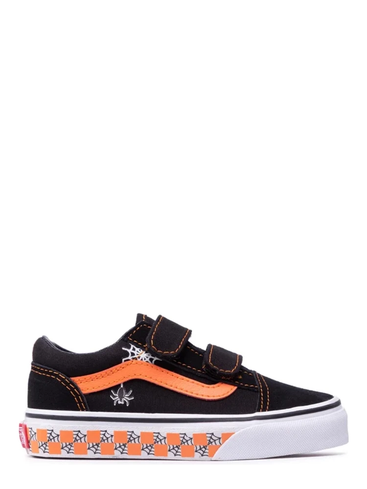 SNEAKER "OLD SKOOL (GLOW CHECKERBOARD WEB)"