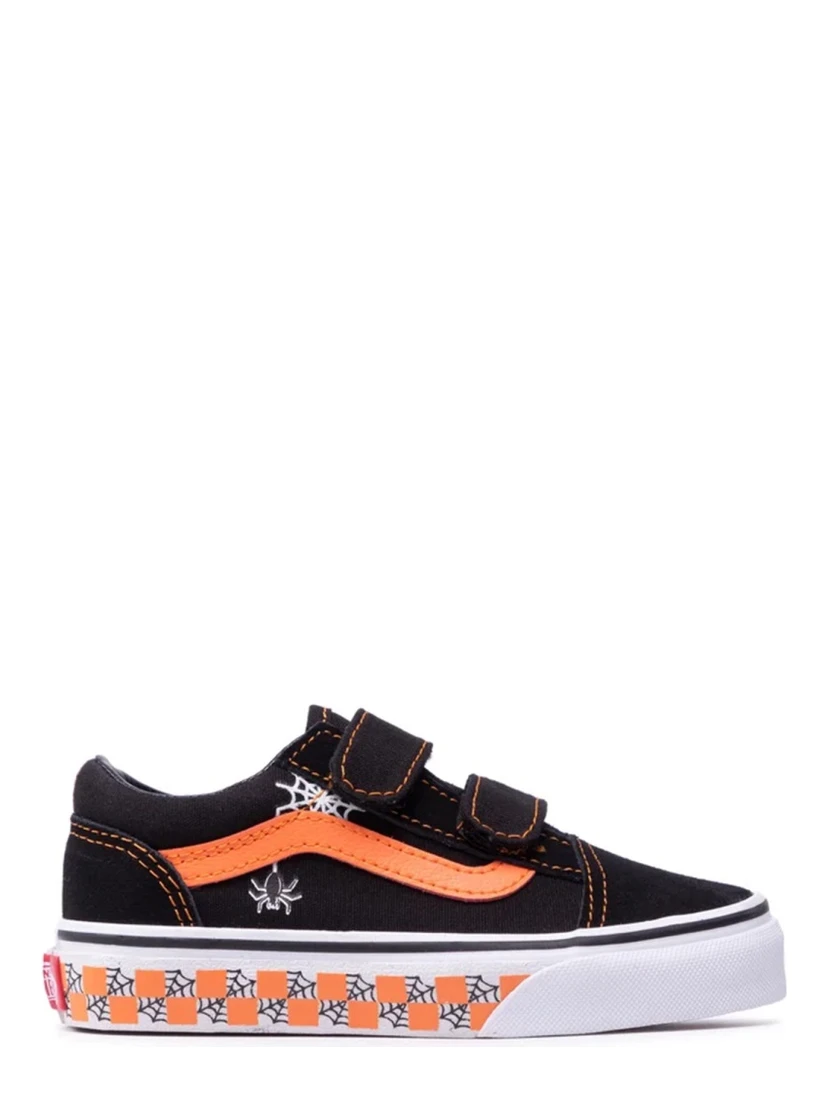 SNEAKER "OLD SKOOL (GLOW CHECKERBOARD WEB)"