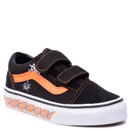 SNEAKER "OLD SKOOL (GLOW CHECKERBOARD WEB)"