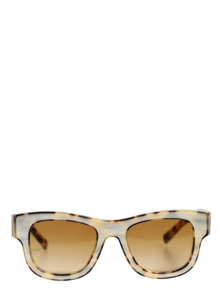 DG4379F White Tortoiseshell Gradient Acetate Shades Sunglasses