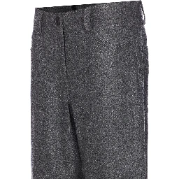 KHAITE Trousers Grey