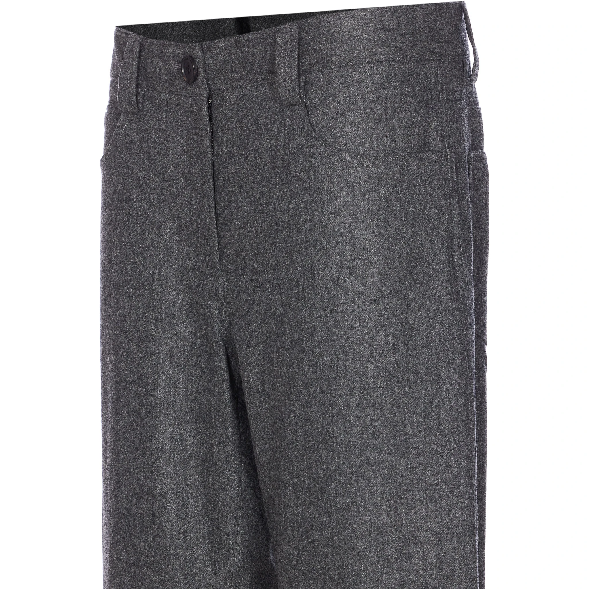 KHAITE Trousers Grey