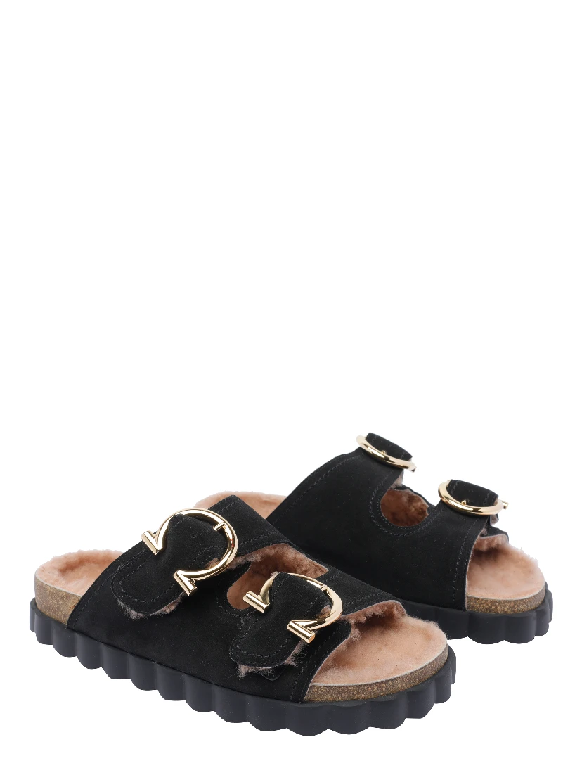 Ferragamo Sandals Black