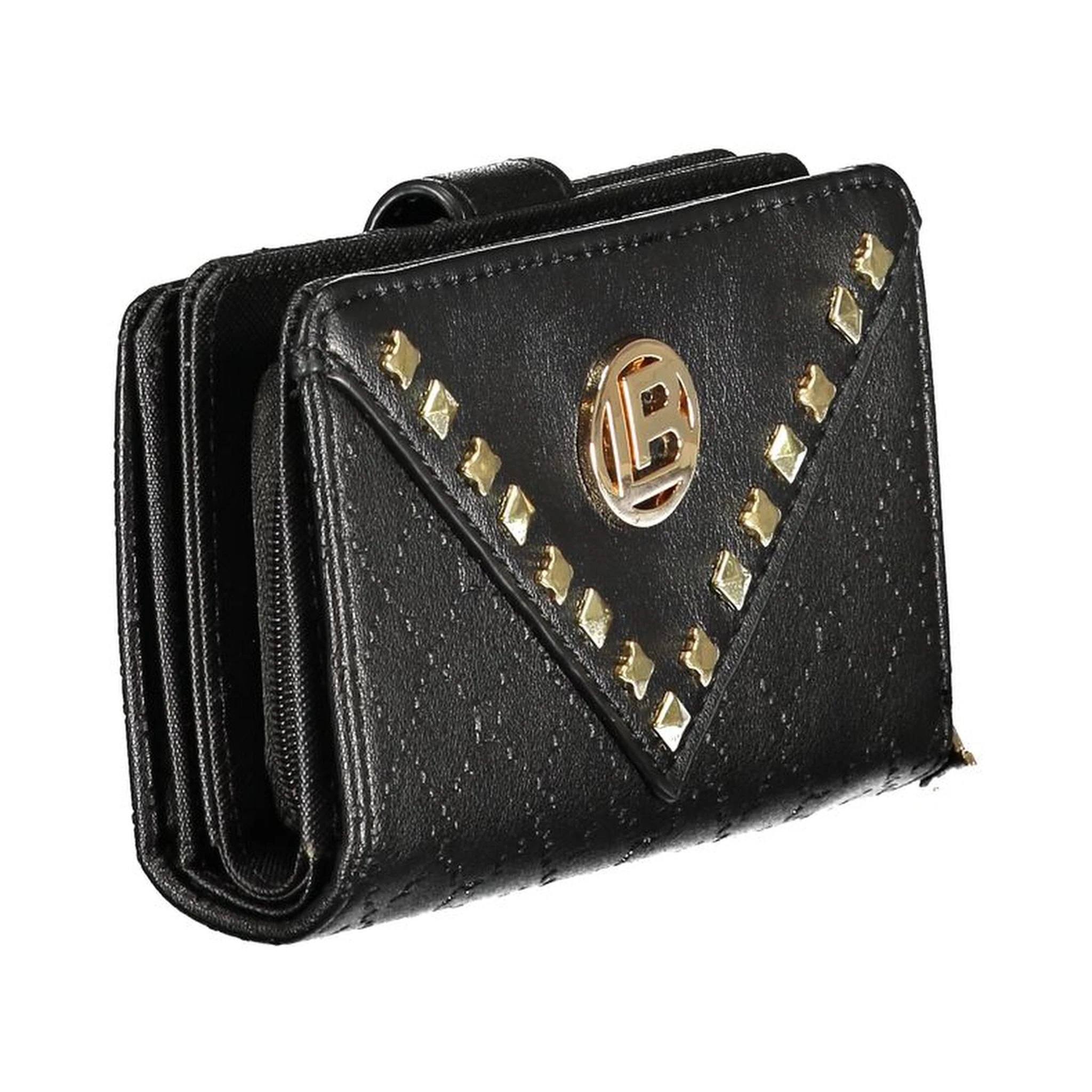 Black Polyethylene Women Wallet