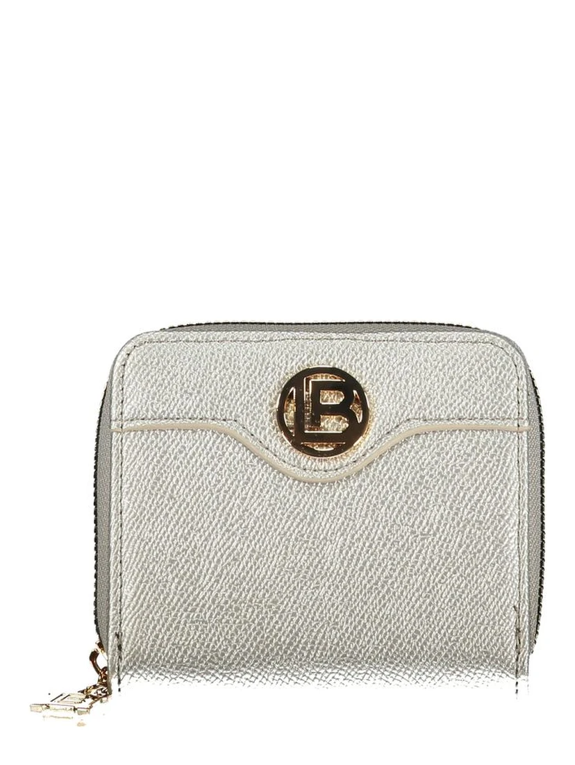 Gray Polyethylene Women Wallet