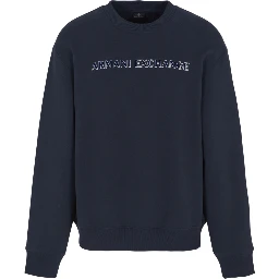 Navy blue crewneck sweatshirt