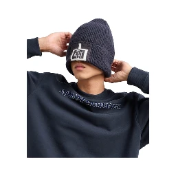 Navy blue crewneck sweatshirt