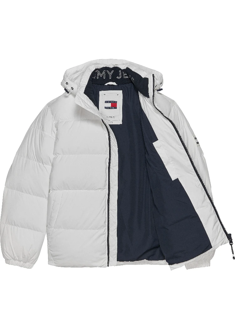 TOMMY JEANS  Coats White alternative