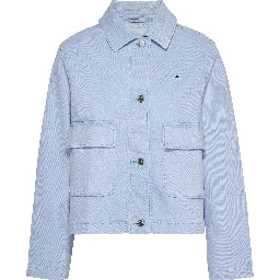 TOMMY JEANS  Coats Clear Blue