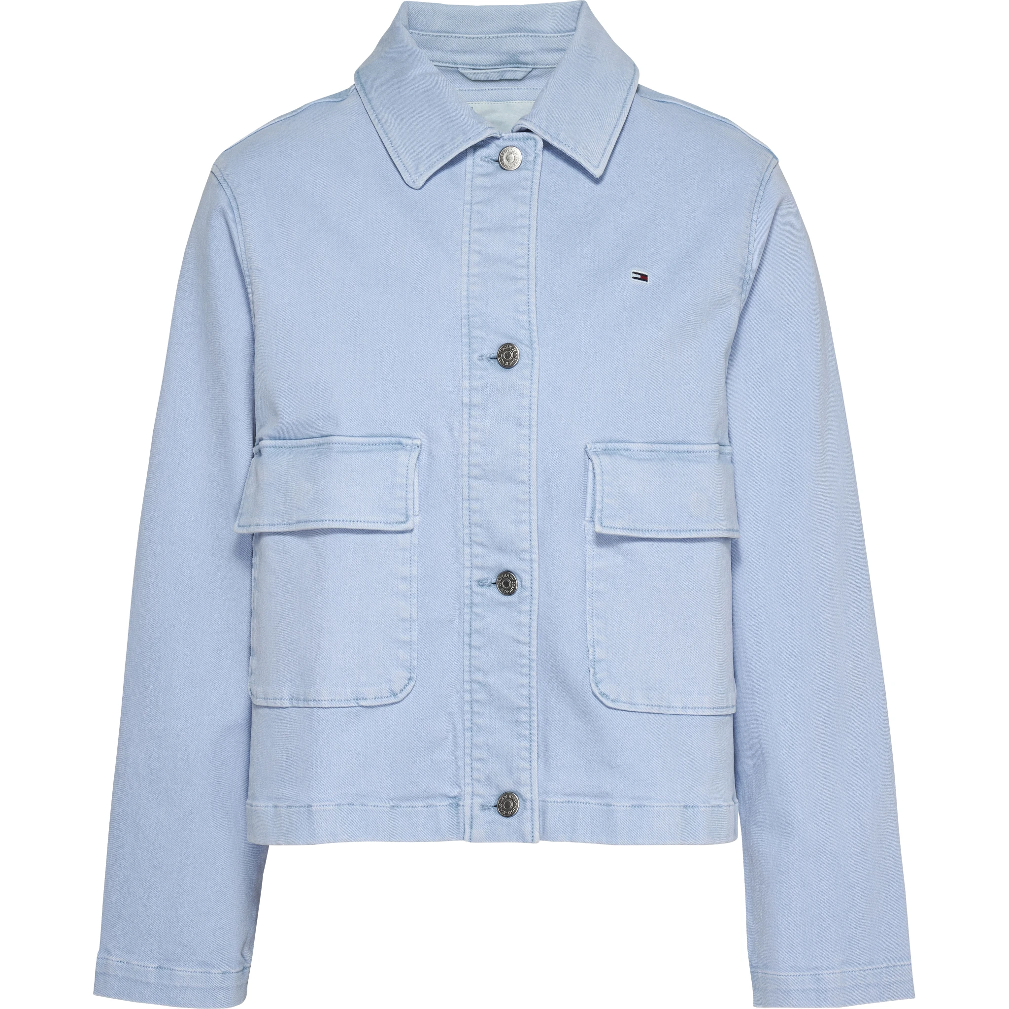 TOMMY JEANS  Coats Clear Blue