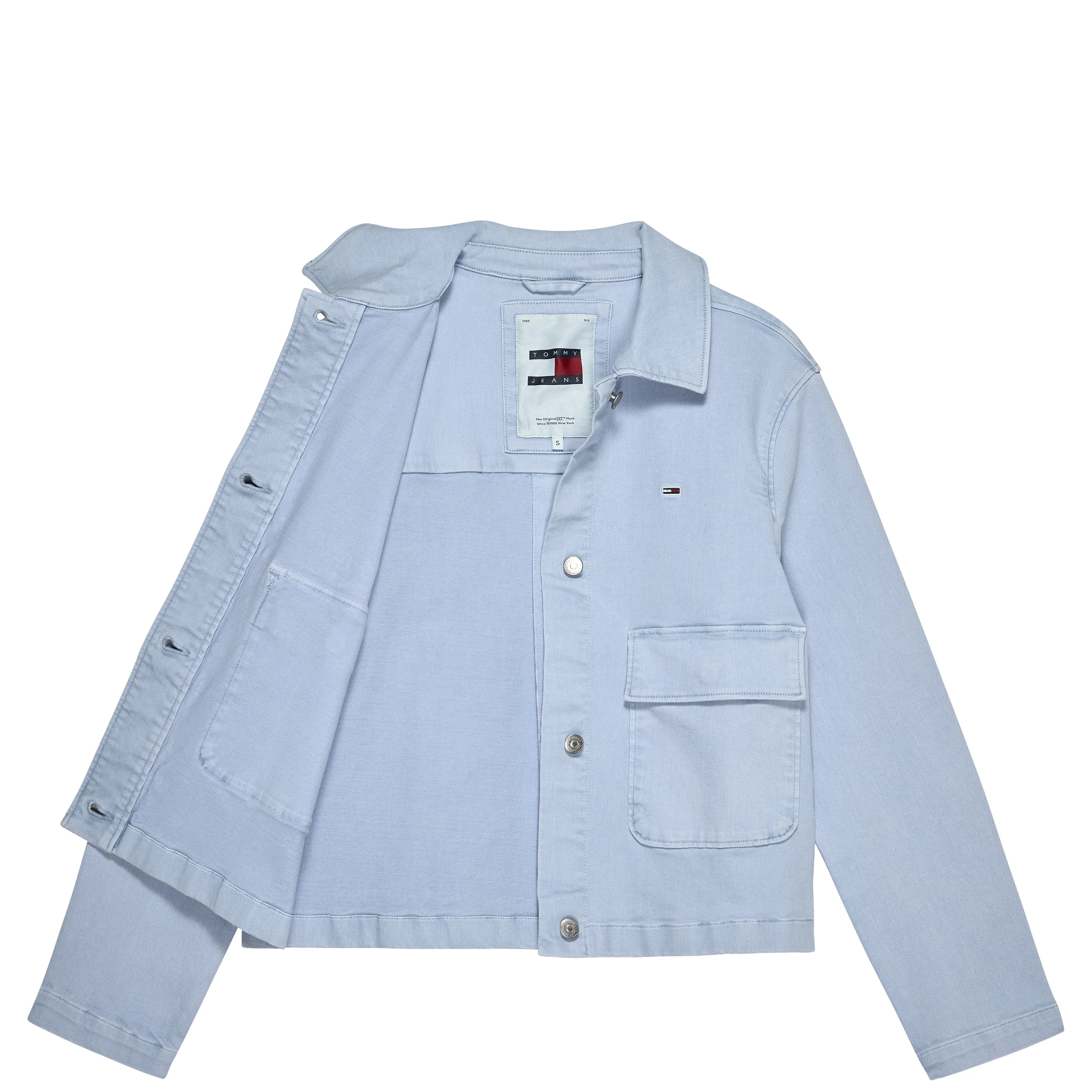 TOMMY JEANS  Coats Clear Blue