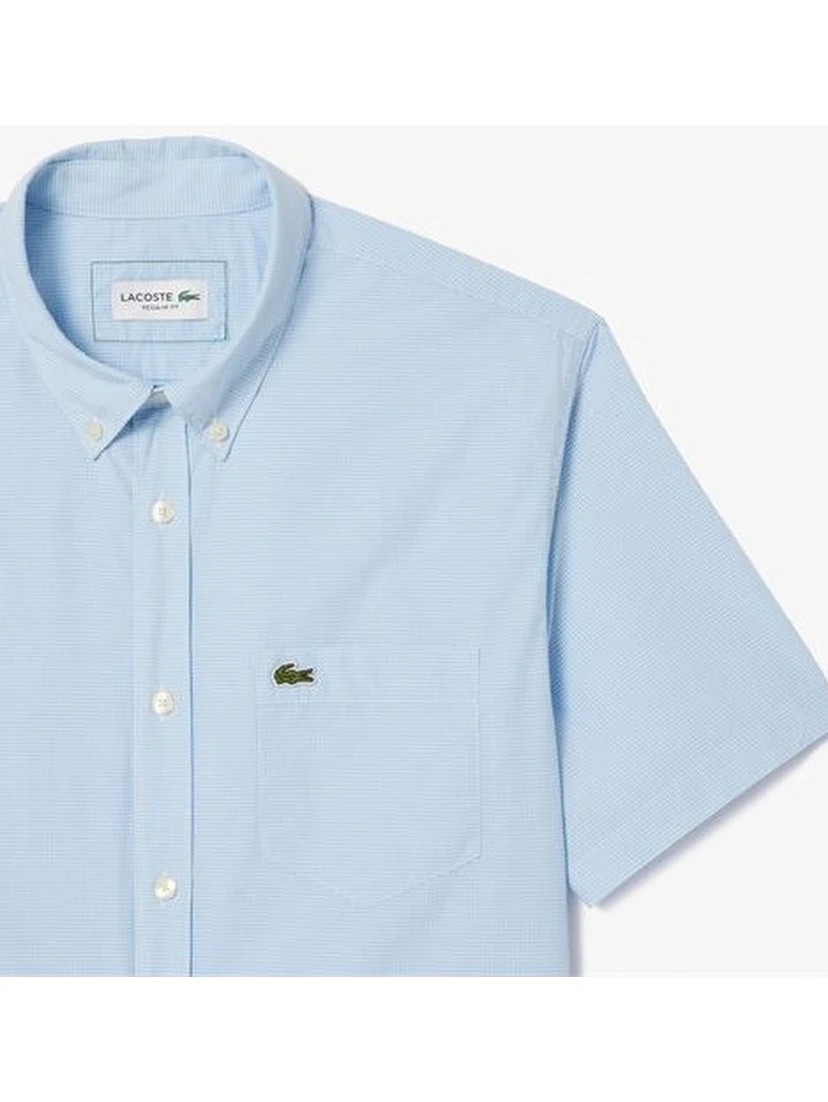 Lacoste Shirts Clear Blue