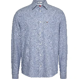 TOMMY JEANS  Shirts Clear Blue