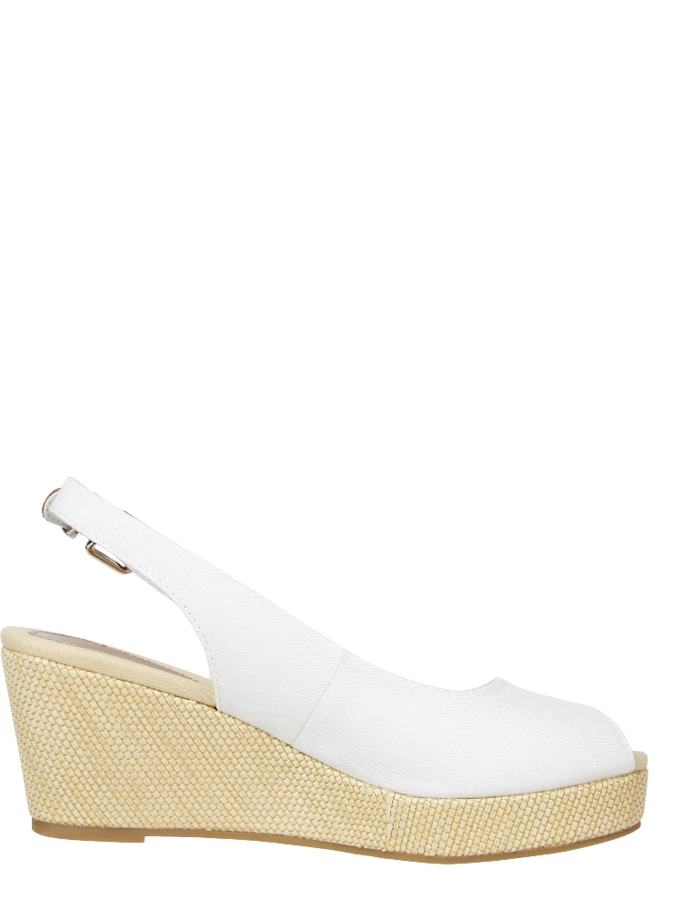 Iconic Elba slingback wedge sandals alternative