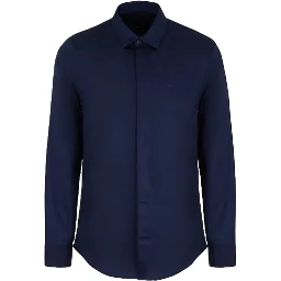 ARMANI EXCHANGE Shirts Blue