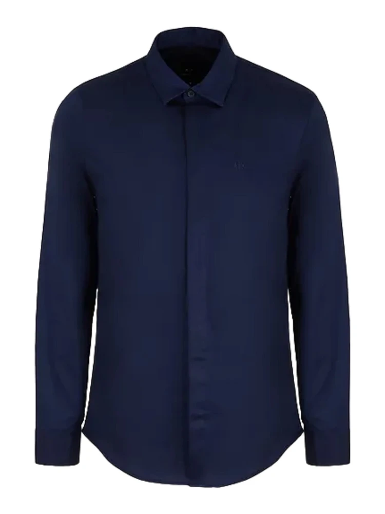 ARMANI EXCHANGE Shirts Blue