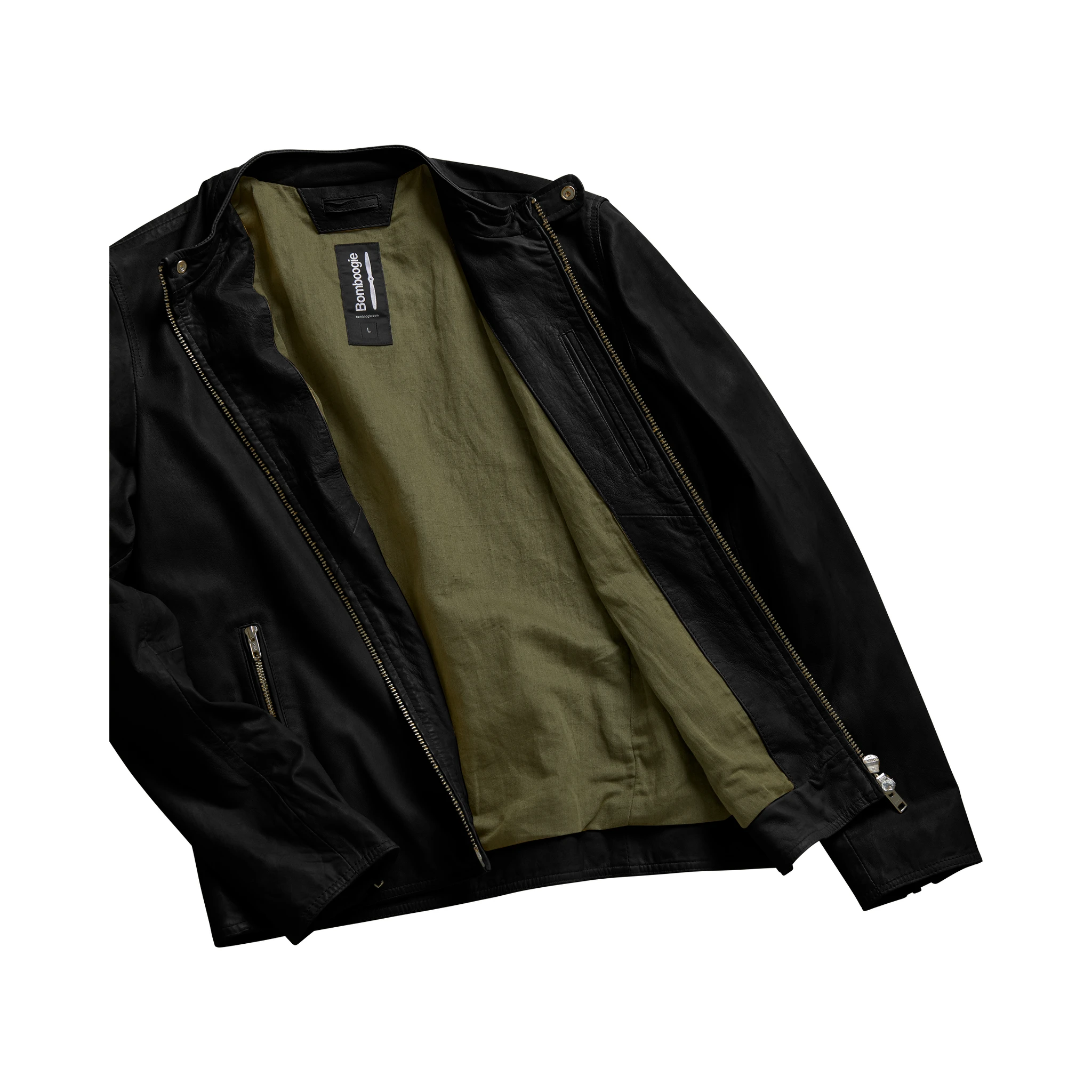 BOMBOOGIE Coats Black
