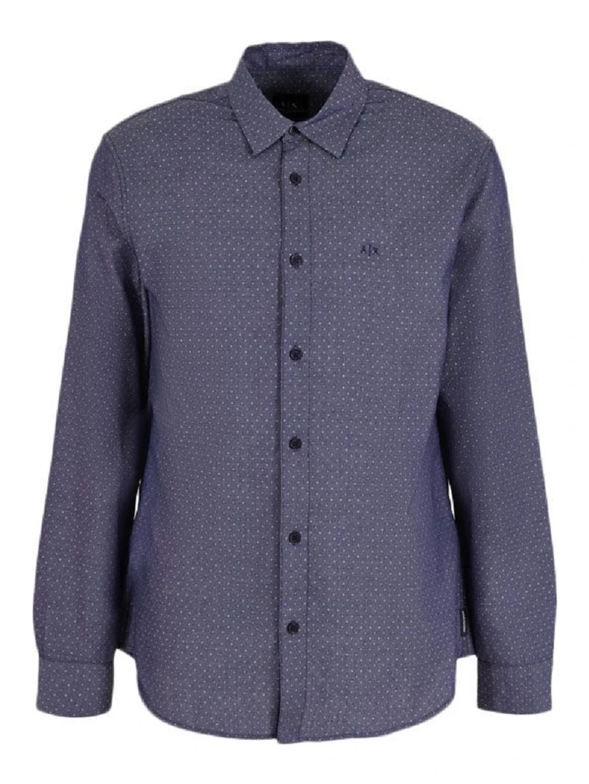 ARMANI EXCHANGE Shirts Blue