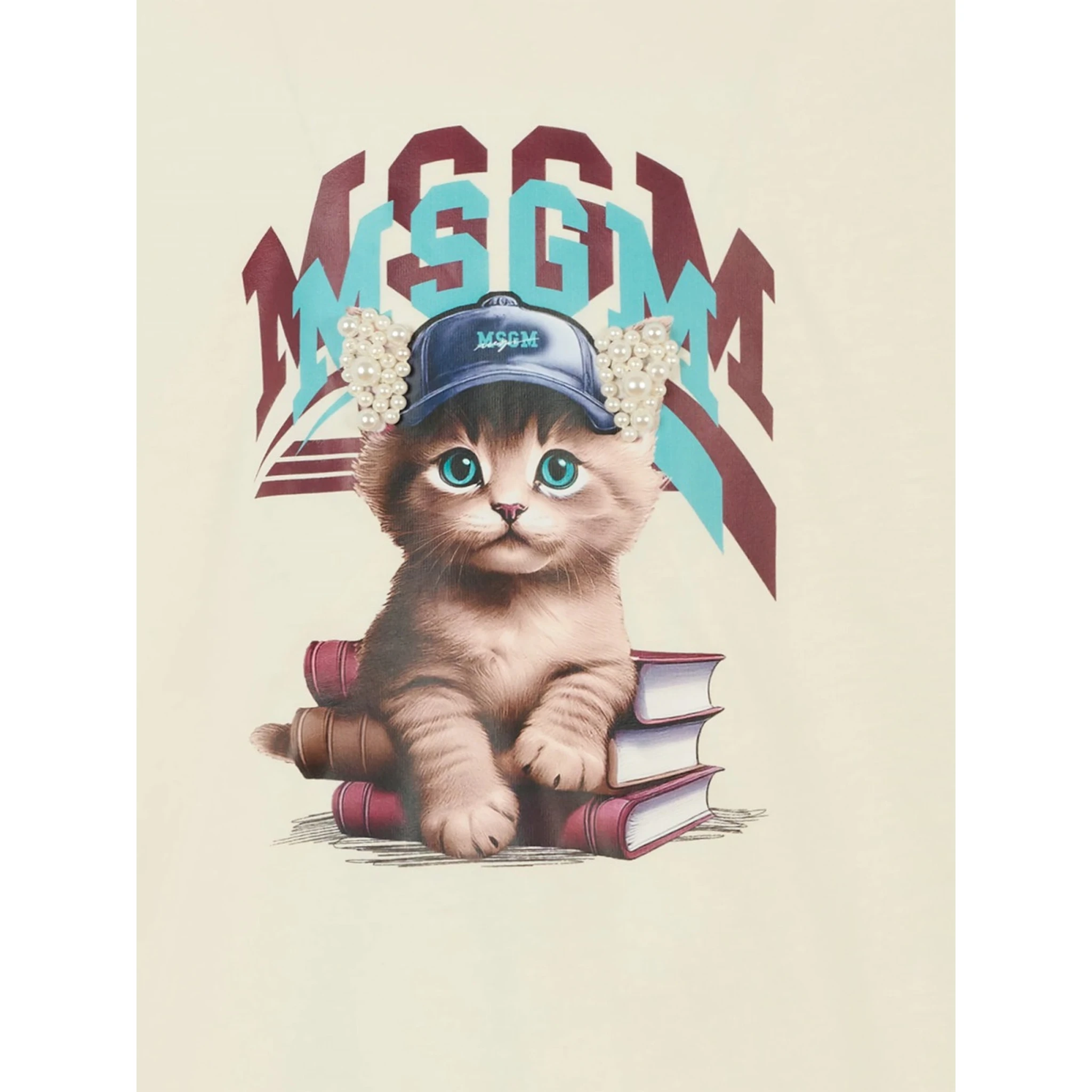 "KITTY" LOGO T-SHIRT