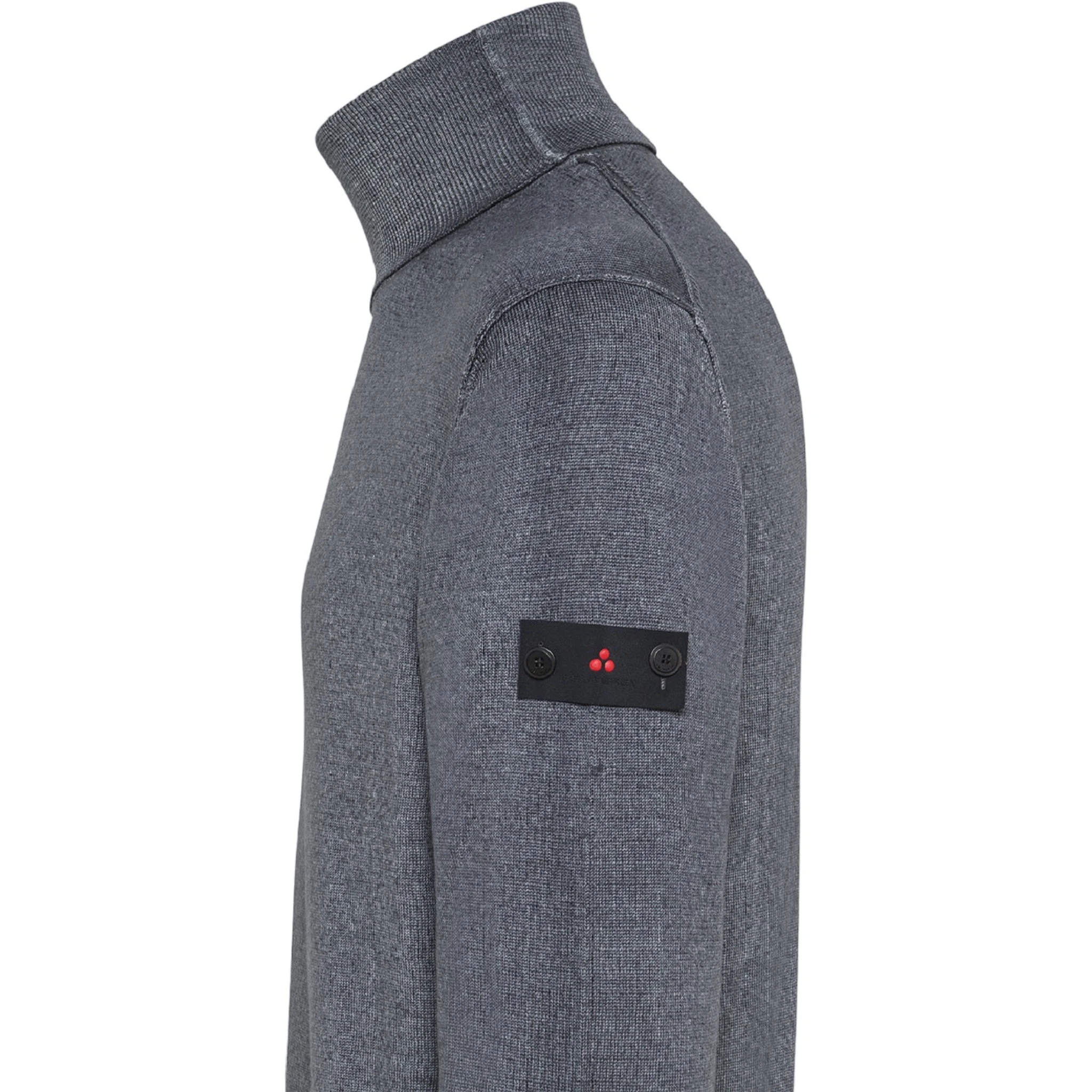 ribbed turtleneck sweater