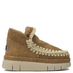 Wool ankle boots