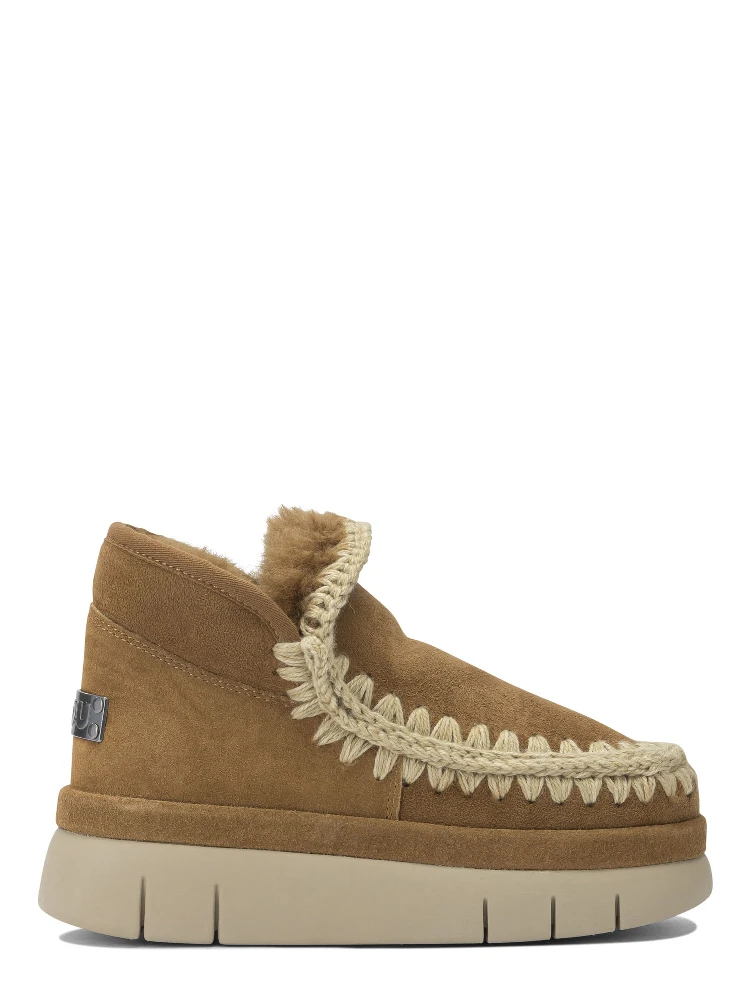 Wool ankle boots