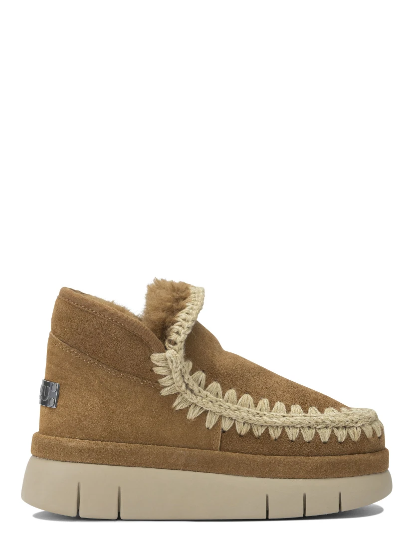 Wool ankle boots