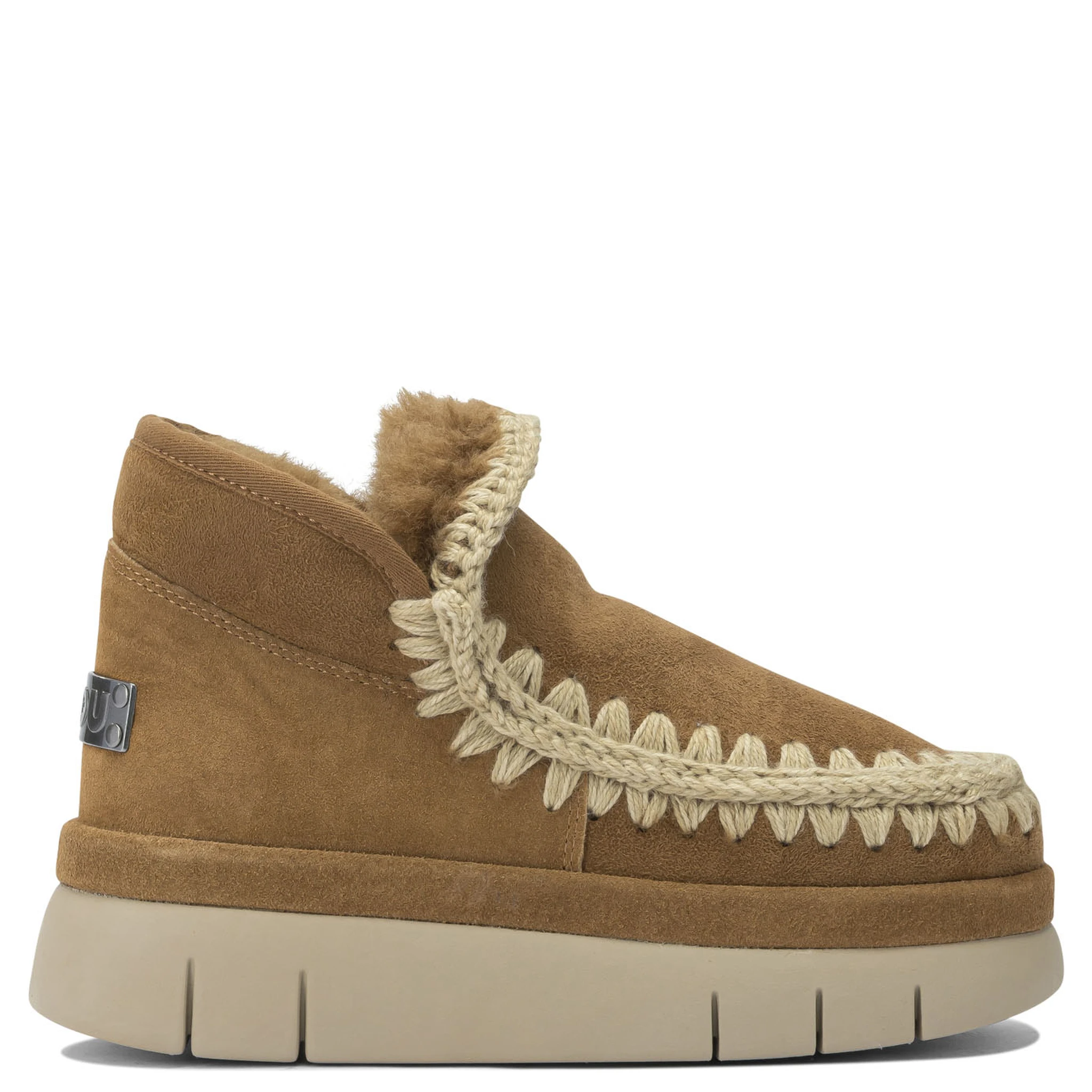 Wool ankle boots