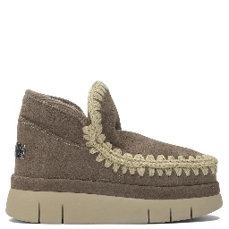 Wool ankle boots