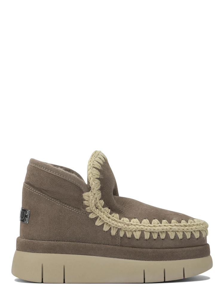 Wool ankle boots