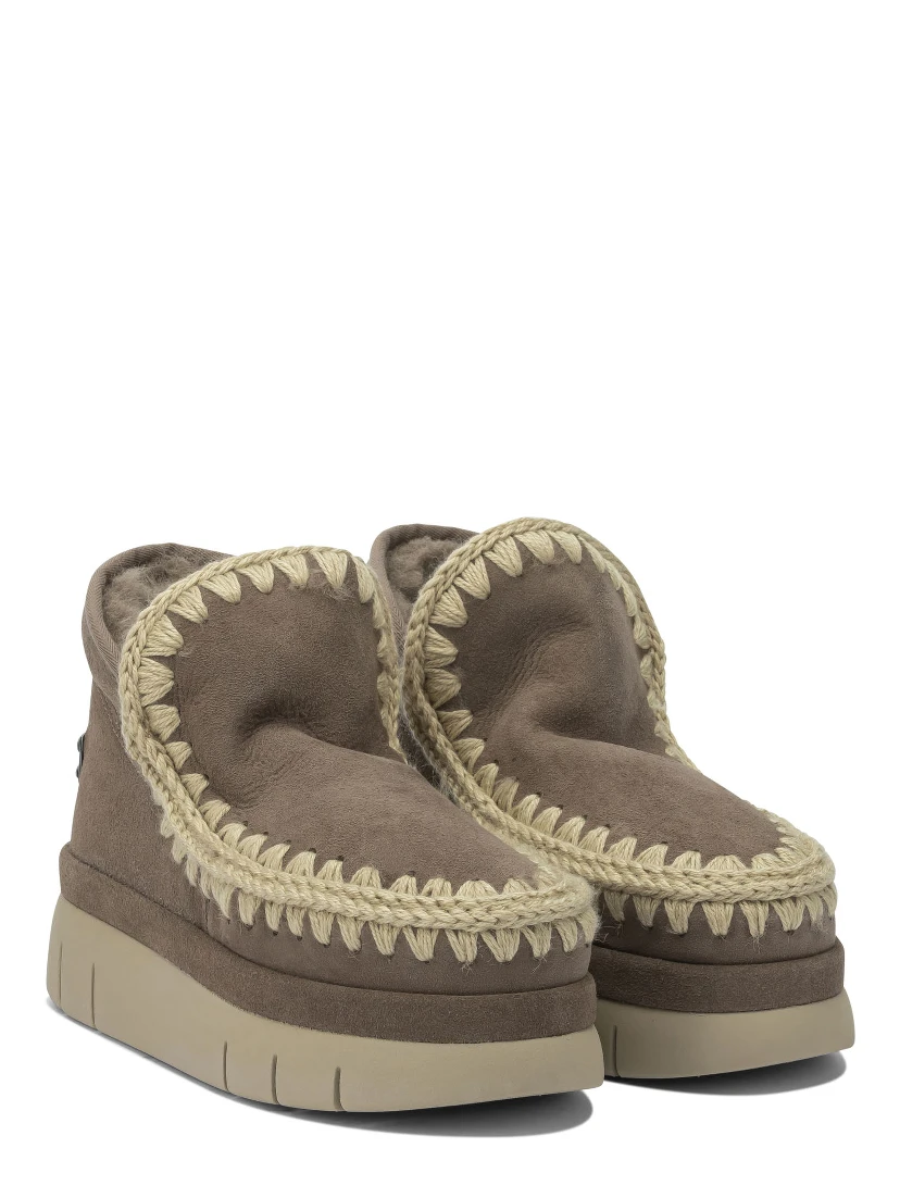 Wool ankle boots