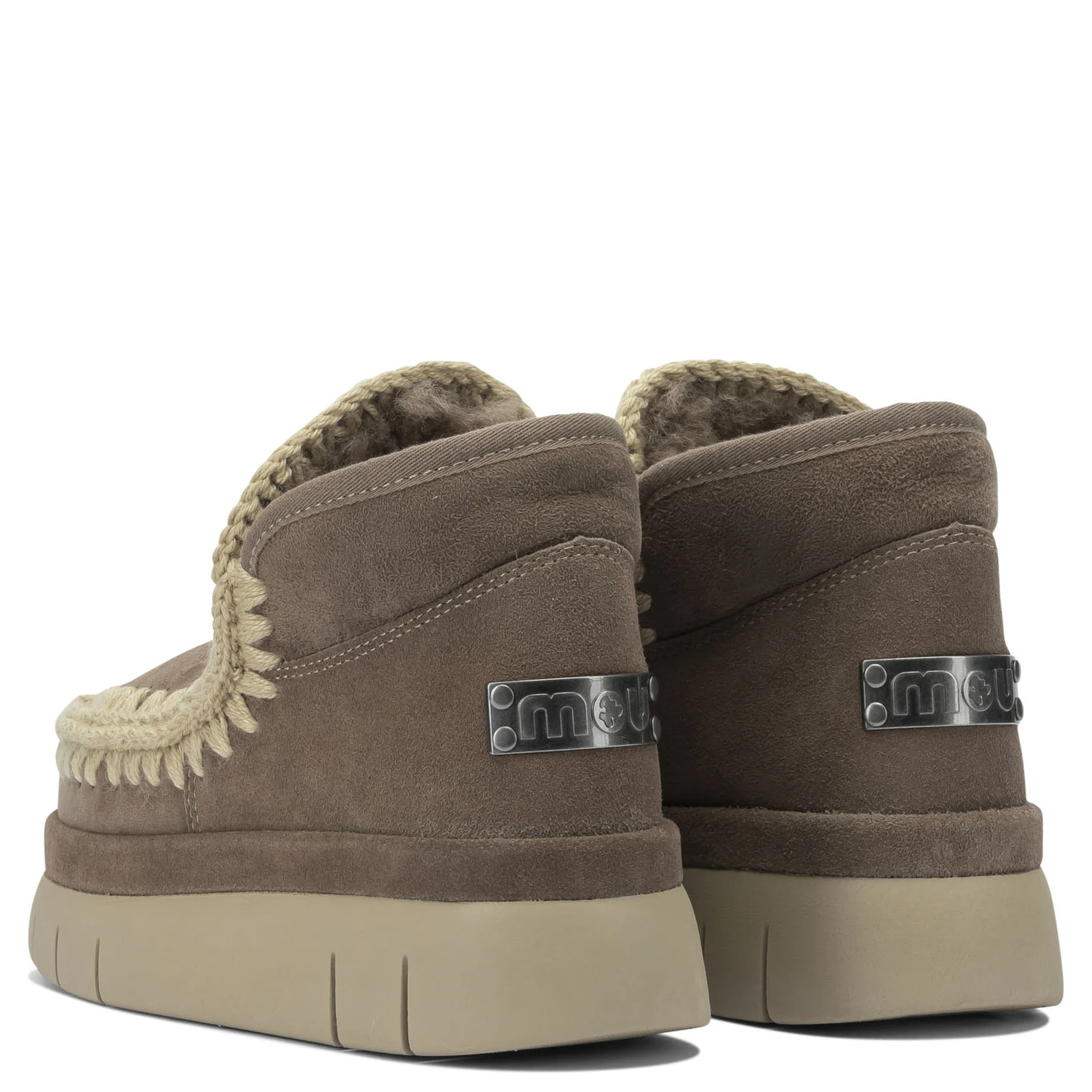 Wool ankle boots