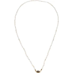 White Metal Necklace