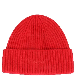 Ribbed velvet beanie pouch