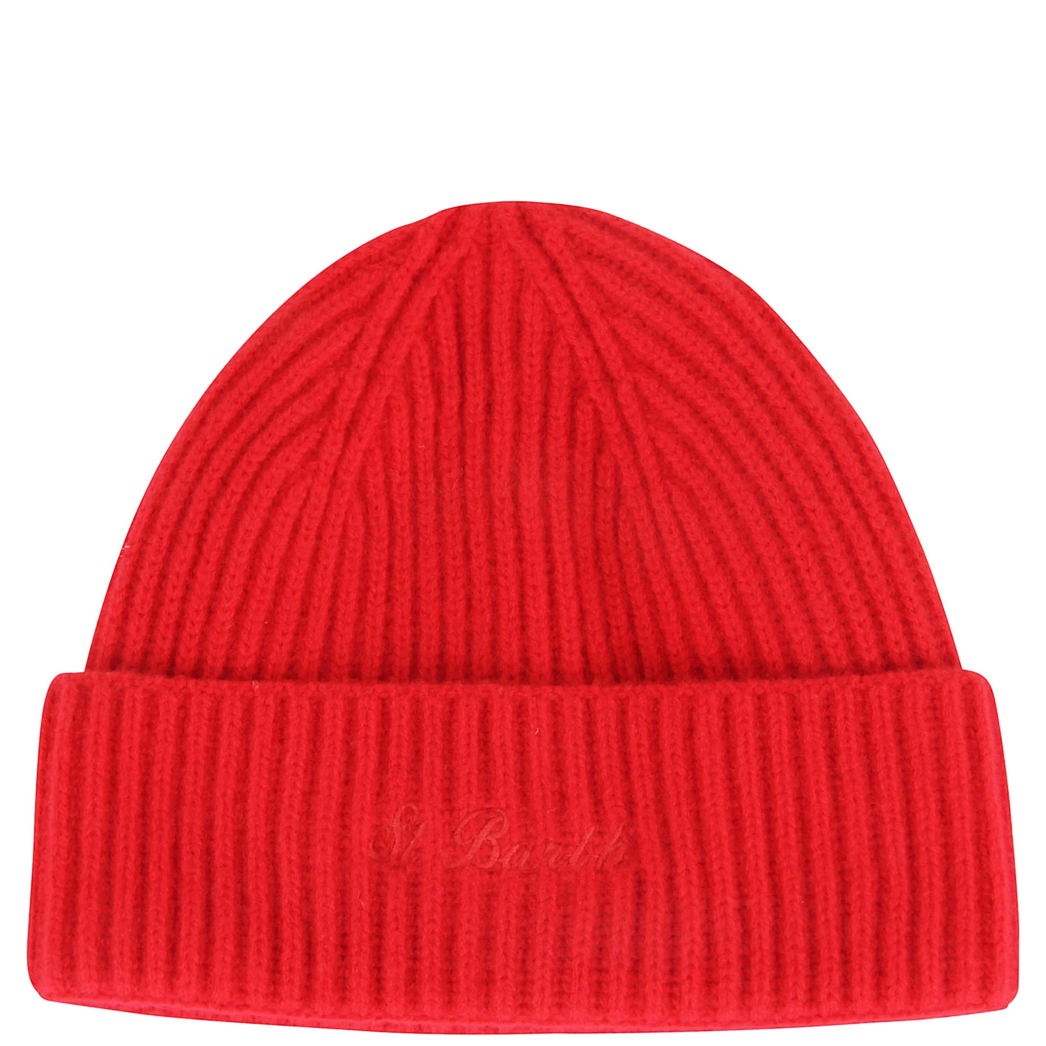 Ribbed velvet beanie pouch