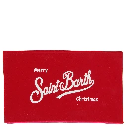 Ribbed velvet beanie pouch