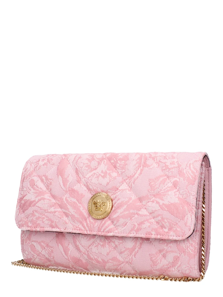 Pink Fabric Clutch Bag alternative