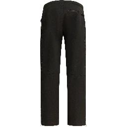 Wool blend belted pants